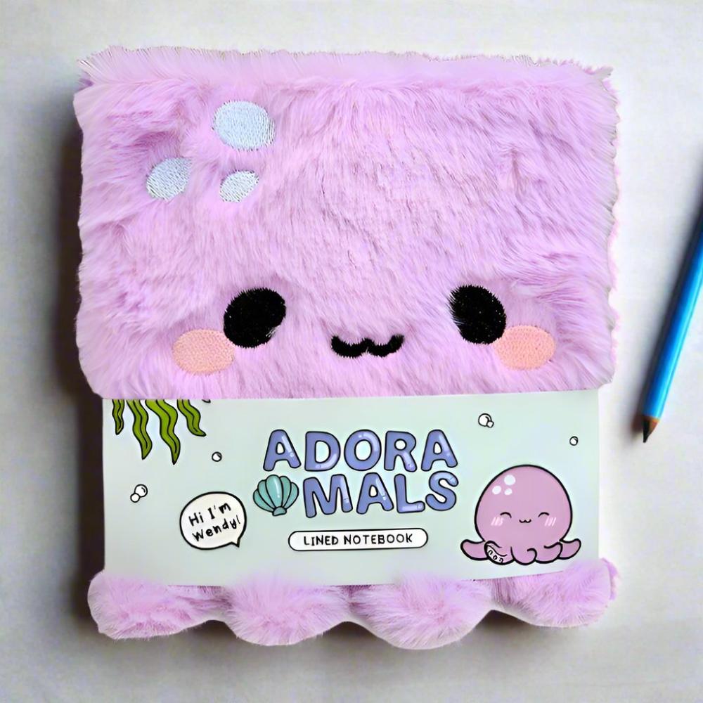 Eleanoras Adoramals Octopus Plush Notebook Notebooks