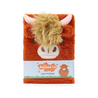 Eleanoras Highland Coo Cow Plush Fluffies  Notebook Notebooks