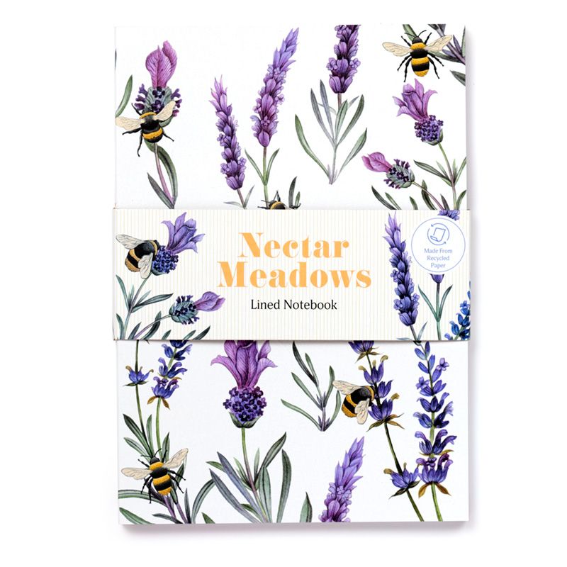 Eleanoras NECTAR MEADOWS RECYCLED PAPER NOTEBOOK Notebooks