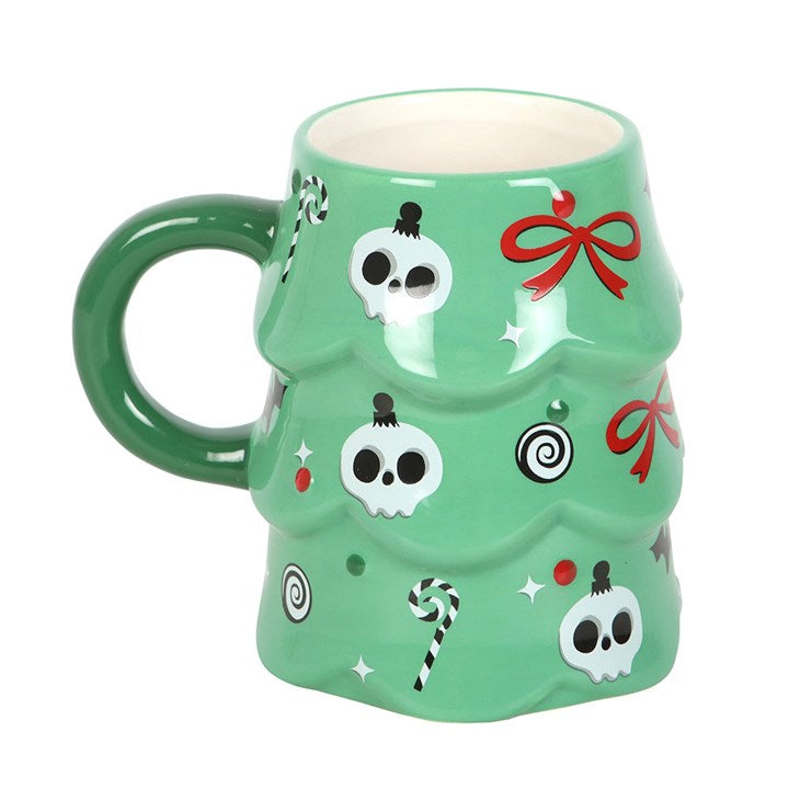 Eleanoras Creepy Christmas Tree Mug 