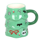 Eleanoras Creepy Christmas Tree Mug 