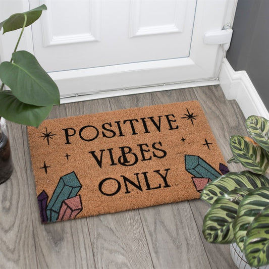 POSITIVE VIBES DOOR MAT