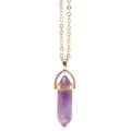 Eleanoras Amethyst Crystal Necklace Card Jewellery