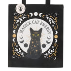 Black Magick Cat Energy Tote Bag
