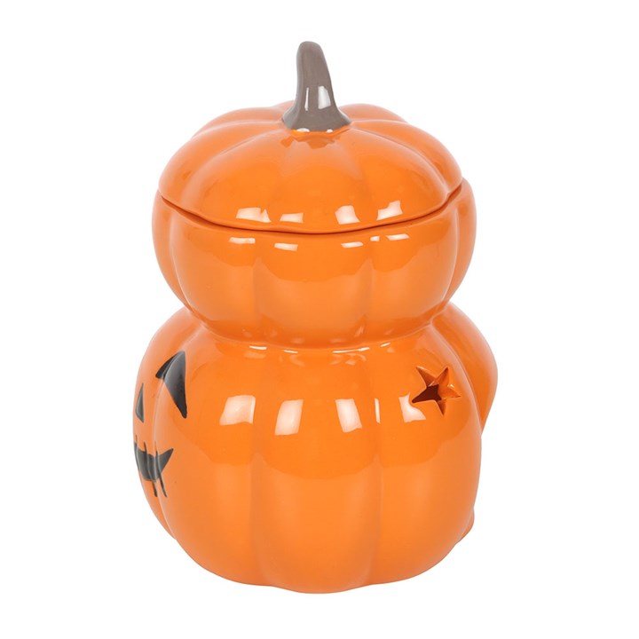 Eleanoras Stacked Pumpkin Oil Burner and Wax Warmer Oil Burners