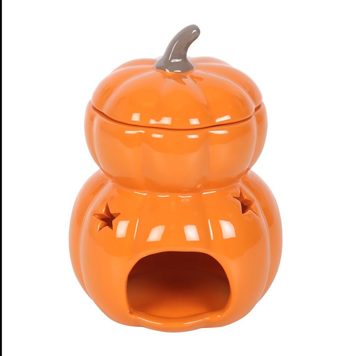 Eleanoras Stacked Pumpkin Oil Burner and Wax Warmer Oil Burners