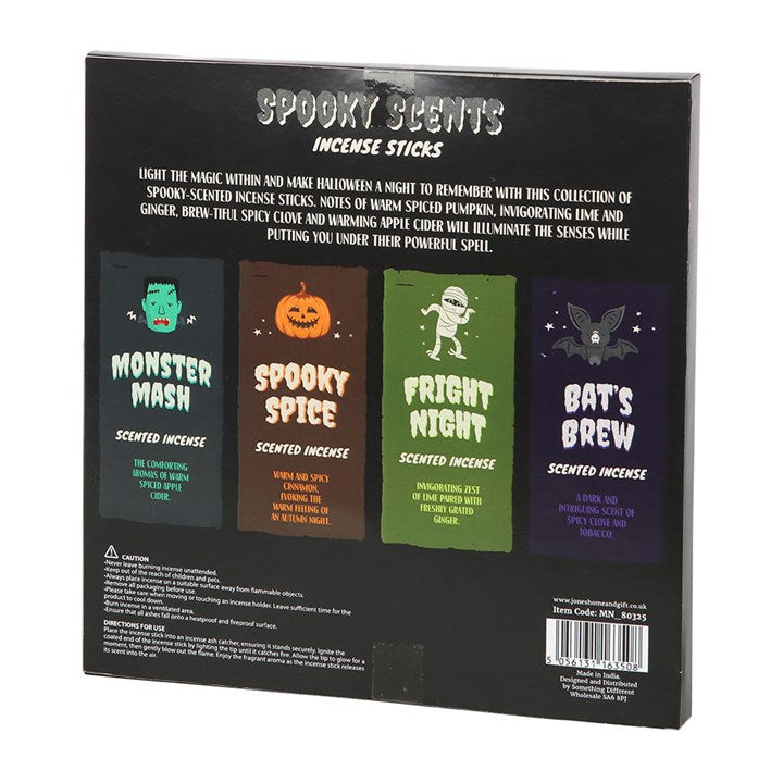 Eleanoras Spooky Scented Halloween Incense Stick Gift Set Incense Sticks