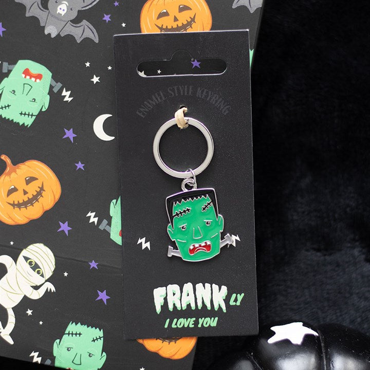 Eleanoras Monster Frank Enamel Keyring Keyrings