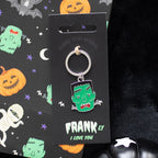 Eleanoras Monster Frank Enamel Keyring Keyrings
