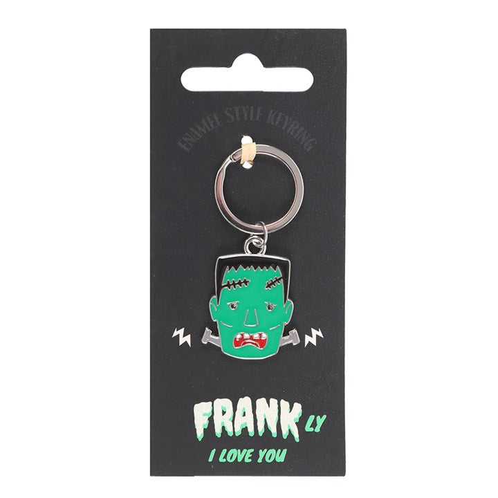 Eleanoras Monster Frank Enamel Keyring Keyrings