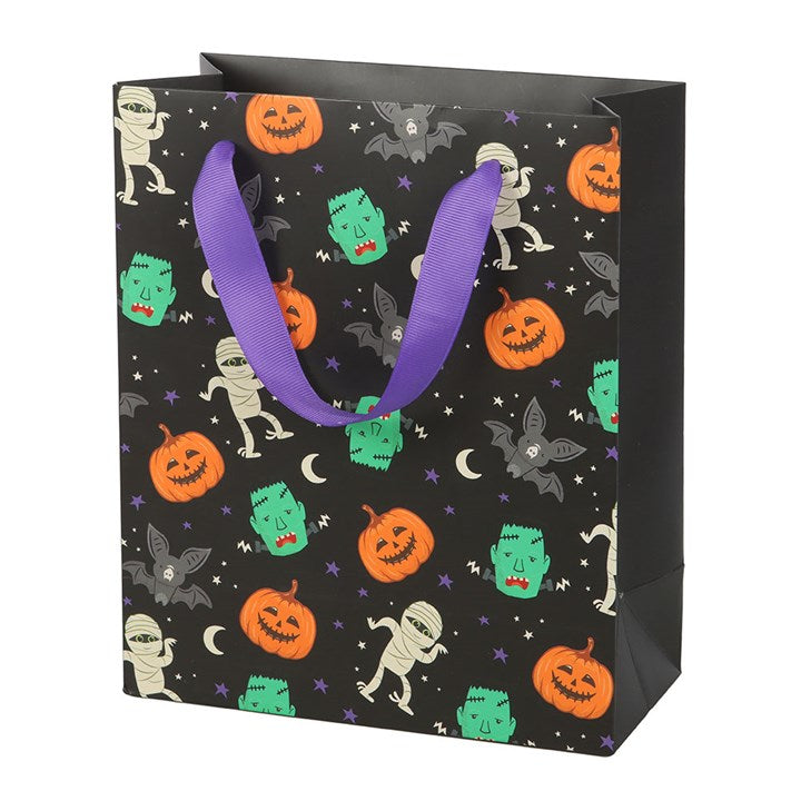 Eleanoras Medium Monster Mash Print Gift Bag Gift Bags
