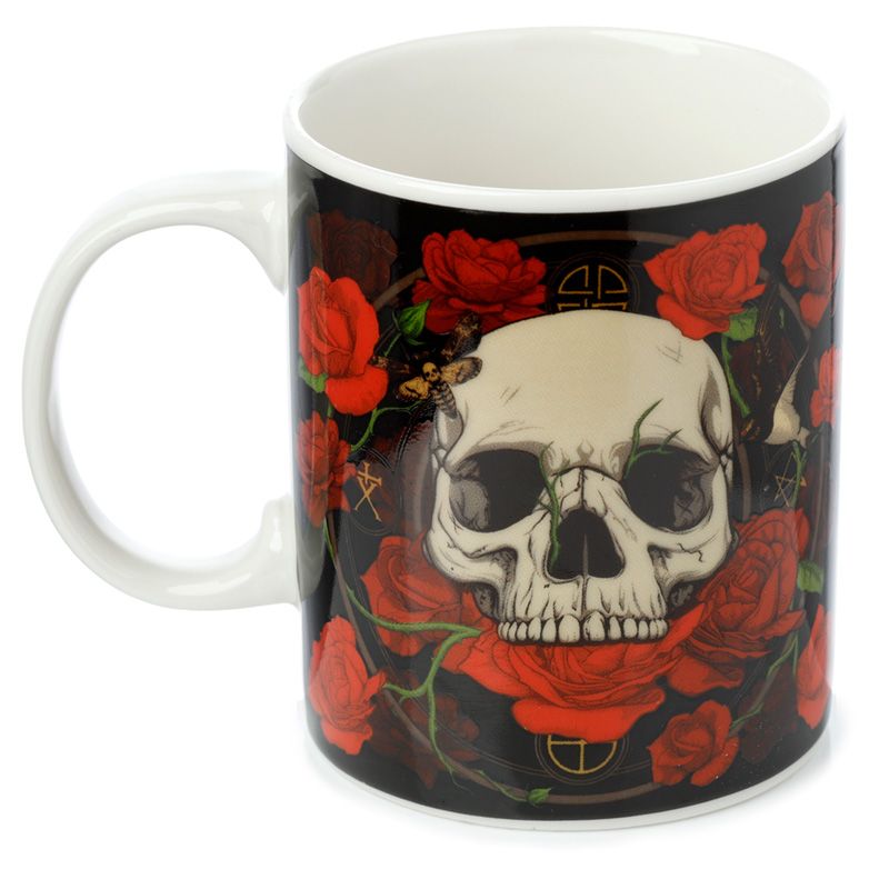 Eleanoras SKULLS & ROSES MUG Mugs