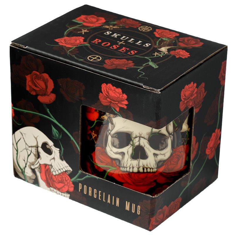 Eleanoras SKULLS & ROSES MUG Mugs