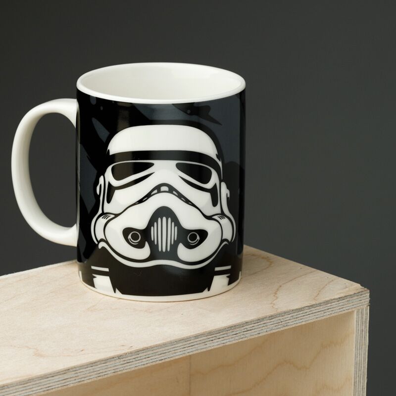 Eleanoras The Original Stormtrooper Black Porcelain Mug Mugs