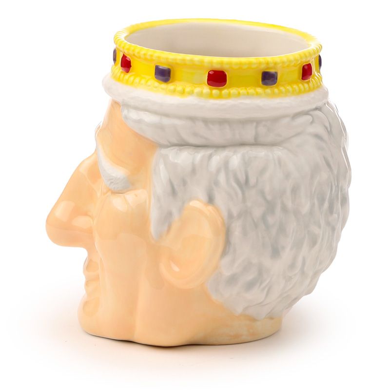 Eleanoras King Charles III Ceramic Head Shaped Mug Mugs