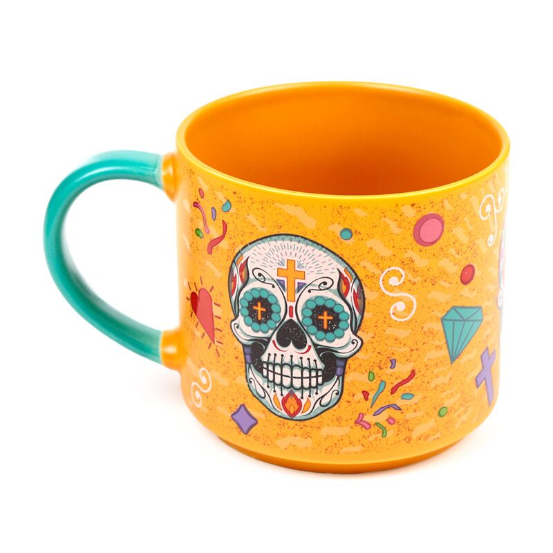 Day of the Dead Large Porcelain Mug