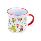 Knights & Dragons Fine-Rimmed Porcelain Mug