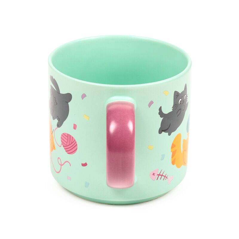 Beans & Co Cat Large Porcelain Mug