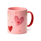 Amore Hearts Porcelain Mug