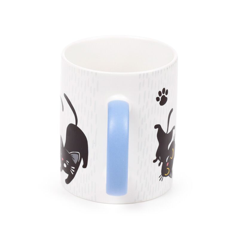 Lucky the Black Cat Club Porcelain Mug
