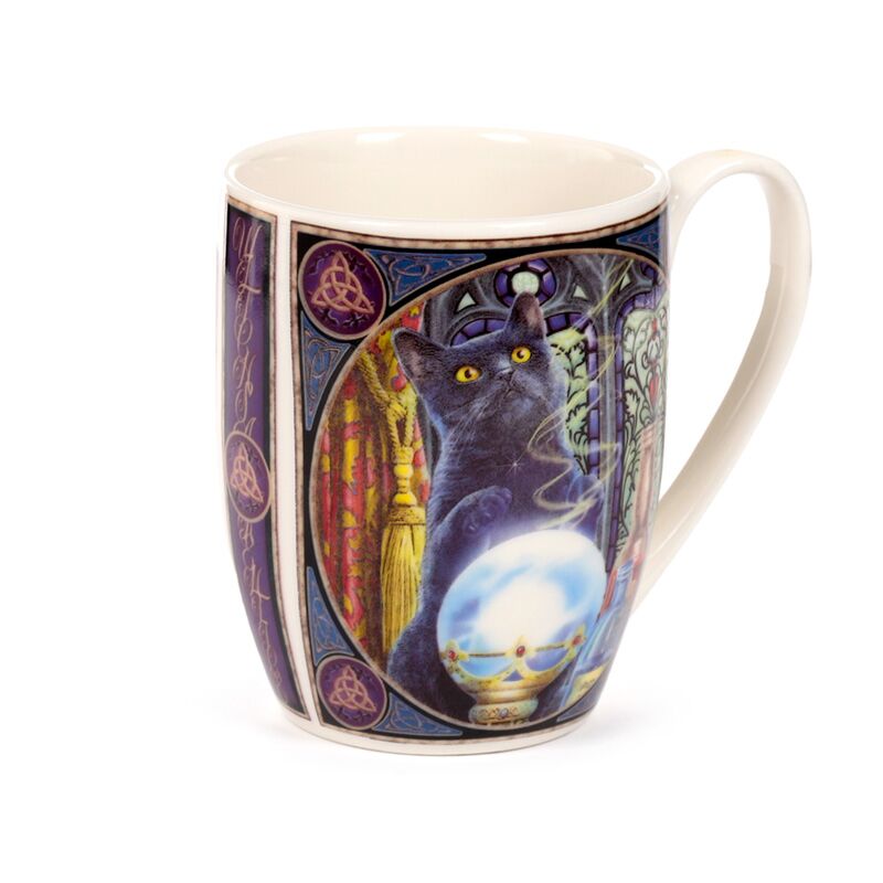 Eleanoras Lisa Parker The Witch's Apprentice Cat Porcelain Mug Mugs