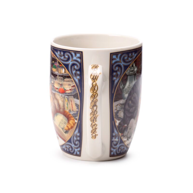 Lisa Parker Brewed Prophecies Cat Porcelain Mug