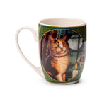 Lisa Parker Adventure Awaits Cat Porcelain Mug