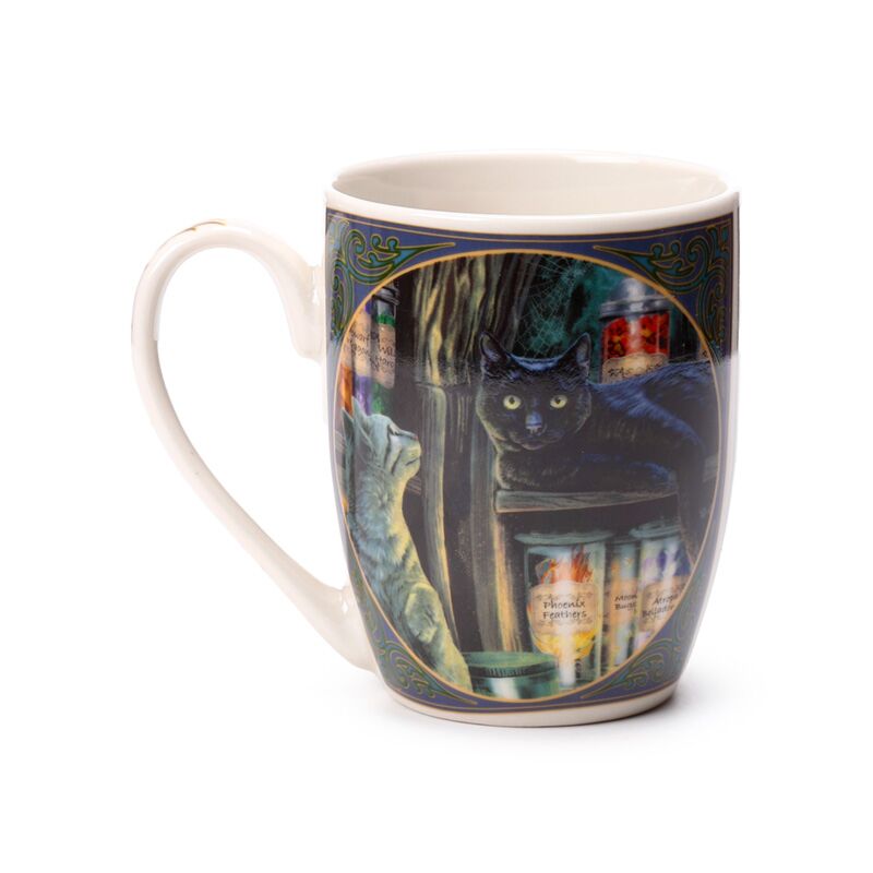 Lisa Parker Magical Emporium Cat Porcelain Mug