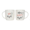 Eleanoras Mr & Mrs Set Of 2 Mugs Mugs
