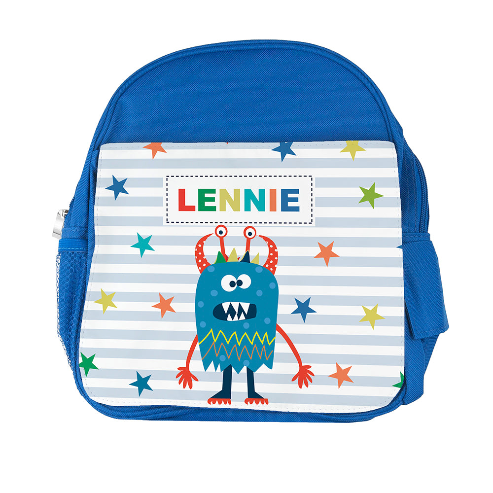 Little Monster Backpack | Personalised Kids Rucksack | Eleanoras