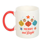 Eleanoras Merry and Bright Bauble Mug Mugs