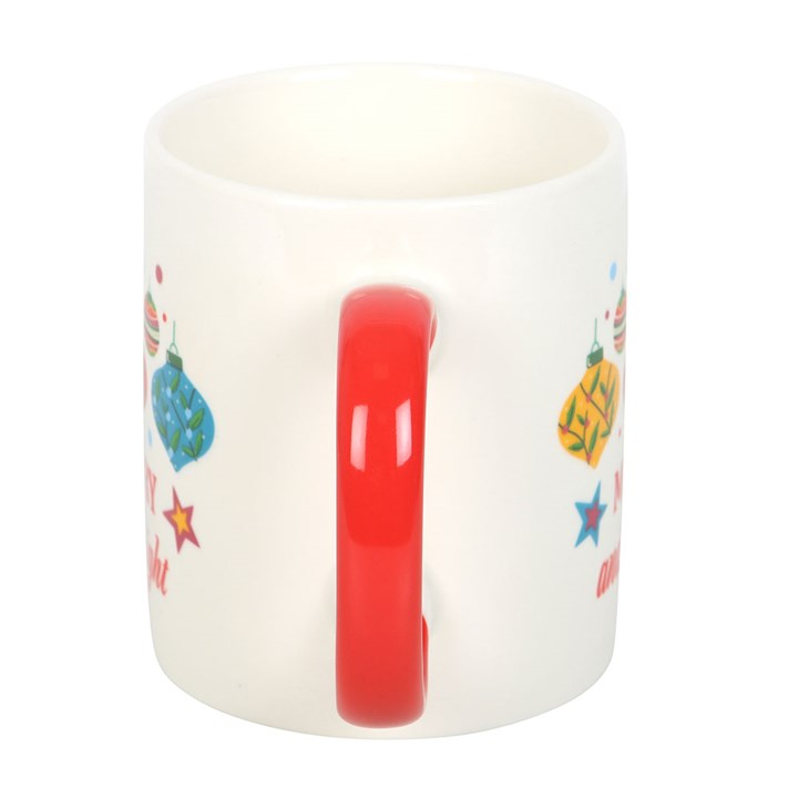 Eleanoras Merry and Bright Bauble Mug Mugs