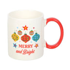 Eleanoras Merry and Bright Bauble Mug Mugs