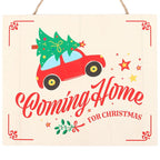 Eleanoras Coming Home for Christmas Hanging Sign 