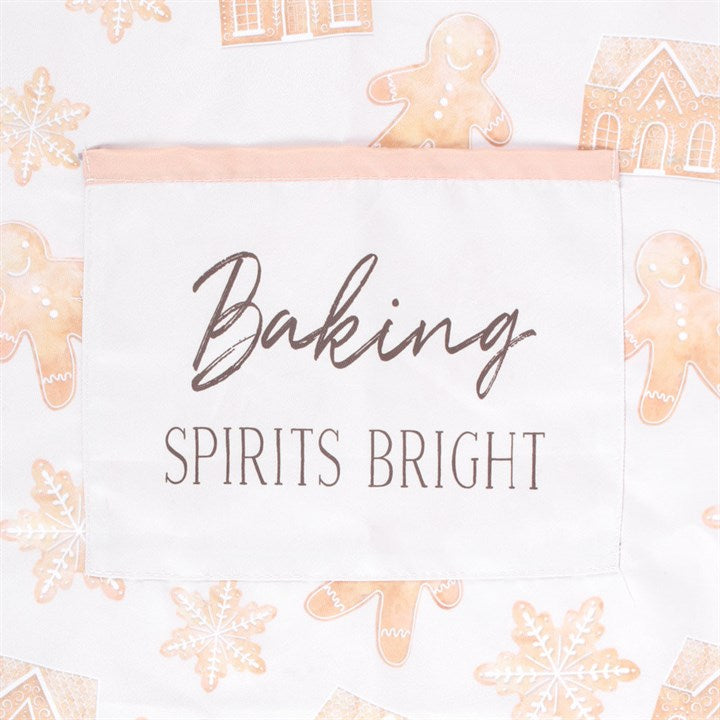 GINGERBREAD BAKERY APRON