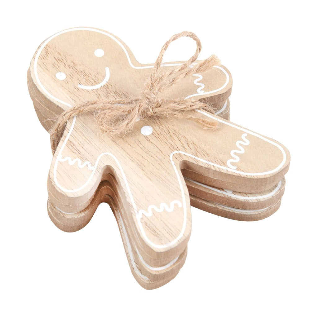 Eleanoras GINGERBREAD MAN COASTER SET Coasters