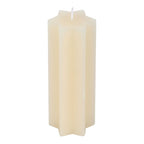 Cream Starry Night Star Shaped Taper Candle