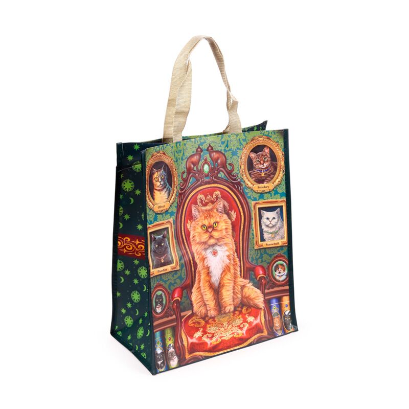 Lisa Parker Mad About Cats Shopping Bag
