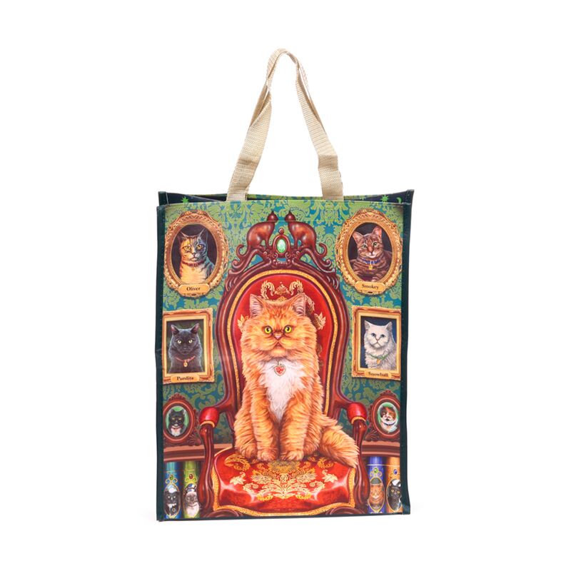 Lisa Parker Mad About Cats Shopping Bag
