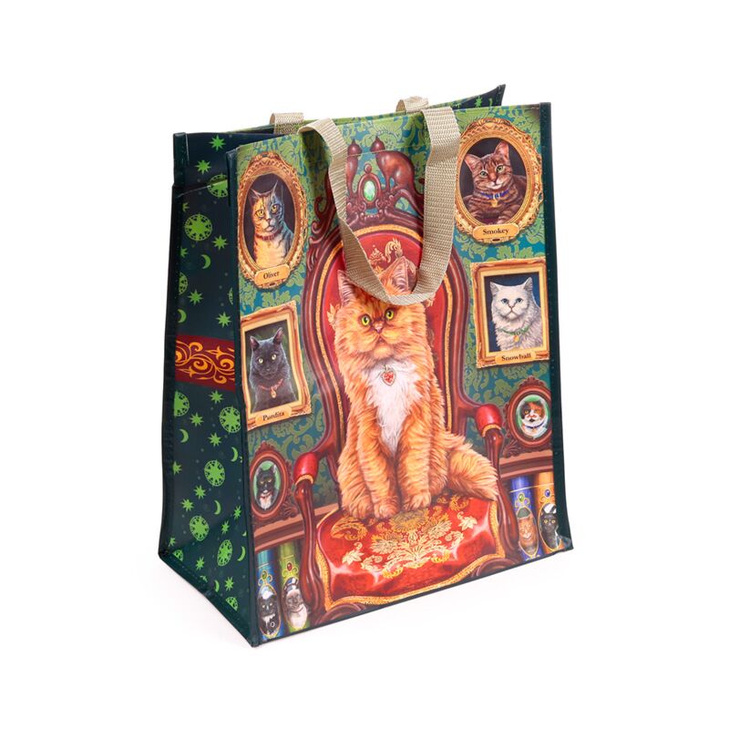 Lisa Parker Mad About Cats Shopping Bag