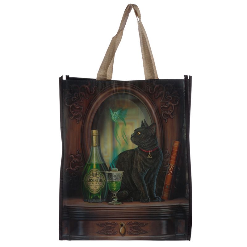 ABSINTHE CAT SHOPPING BAG