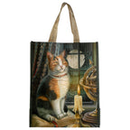Lisa Parker Adventure Awaits Cat Reusable Shopping Bag