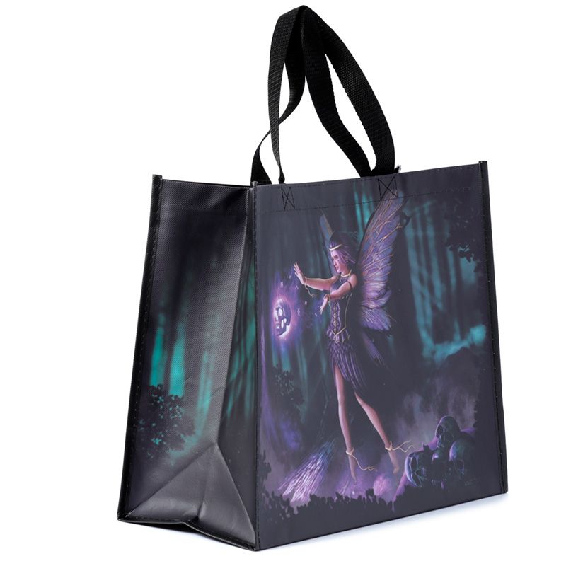 Eleanoras DARK FAIRY & SKULL SHOPPING BAG Shopping Bags