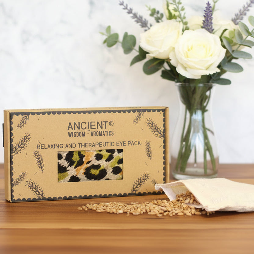 Eye pack packaging with眼部干草和植物装饰