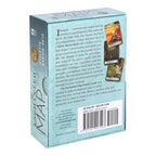 Back of a card game box with text and images on a white background