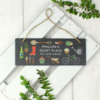 Eleanoras Personalised Garden Printed Hanging Slate Plaque Signs & Plaques