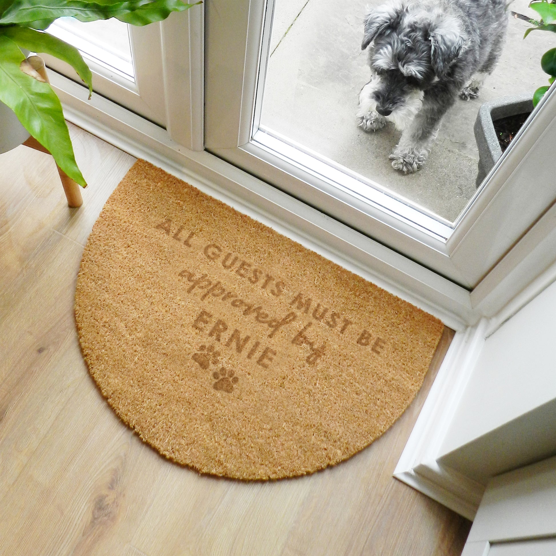 Eleanoras APPROVED BY HALF MOON INDOOR DOORMAT Doormats