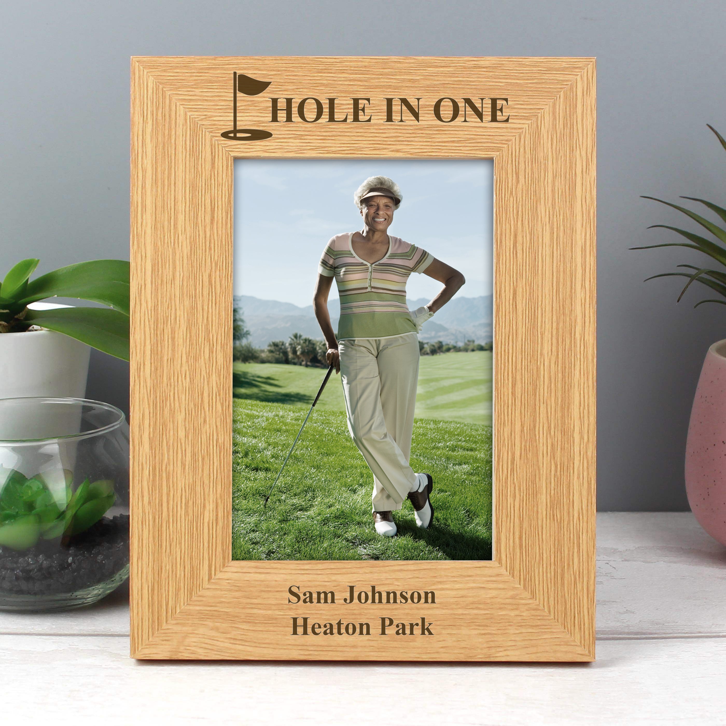 Eleanoras Personalised Hole In One Golf Photo Frame Photo Frames