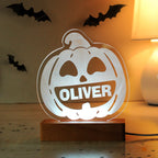 Eleanoras Pumpkin Personalised Led Light 