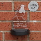 Eleanoras Personalised Memorial Outdoor Solar Light Novelty Lights